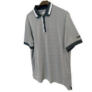 Sligo men’s L golf shirt EUC super fun- hard to picture pattern is blurry- nice!